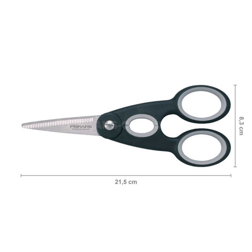Kuchyňské nůžky Fiskars s otvírákem