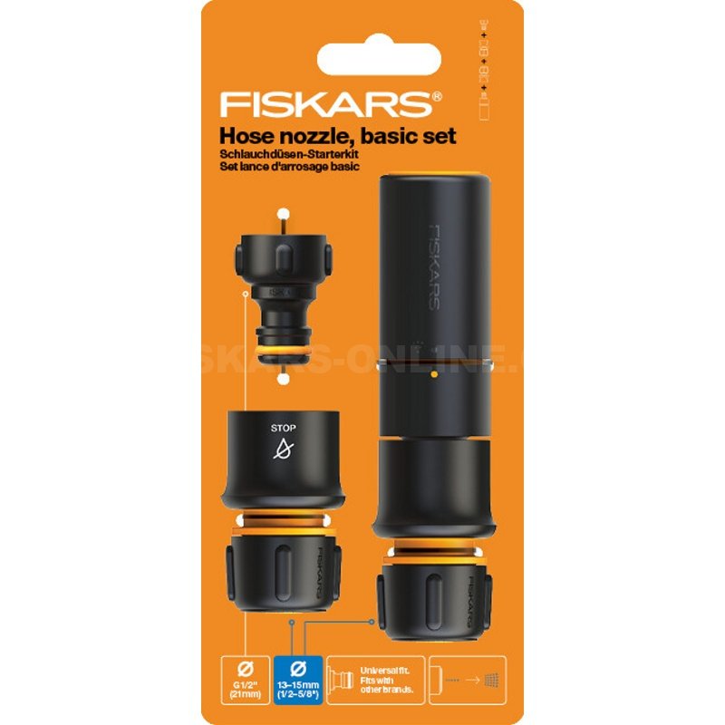 Základní sada koncovek Solid na hadice 13-15mm (1/2-5/8")
