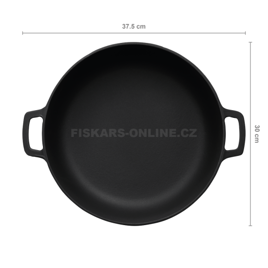 Grilovací litinový hrnec Fiskars Chef