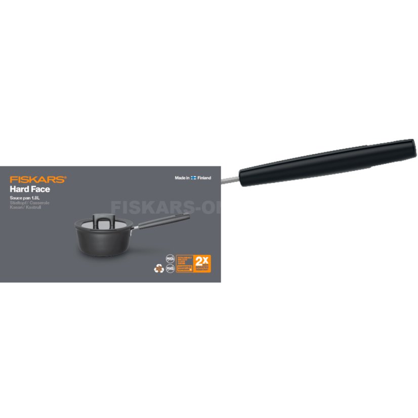 Rendlík s pokličkou Fiskars Hard Face 18 cm 1052226