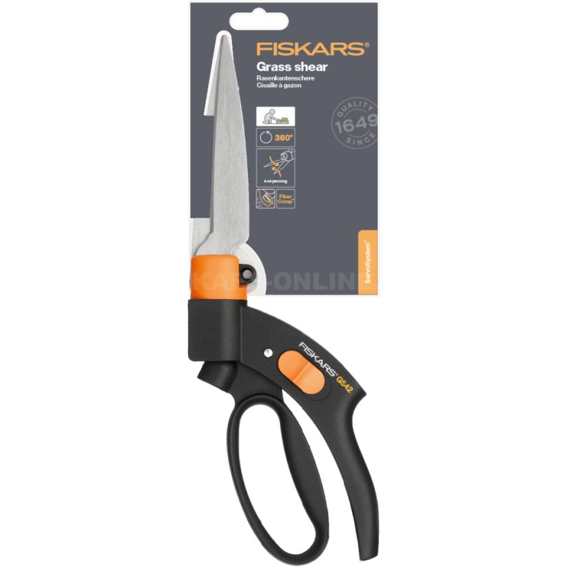 Nůžky na trávu Fiskars Servo GS42
