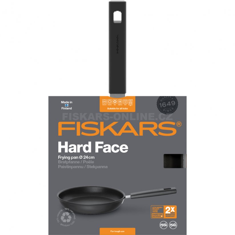 Pánev Fiskars Hard Face 24 cm 1052222