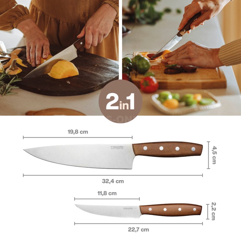 Sada kuchyňských nožů Folken 2ks