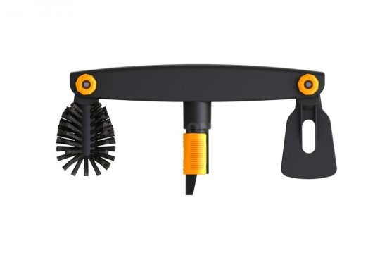 Set čistič okapů s velkou teleskopickou násadou Fiskars QuikFit