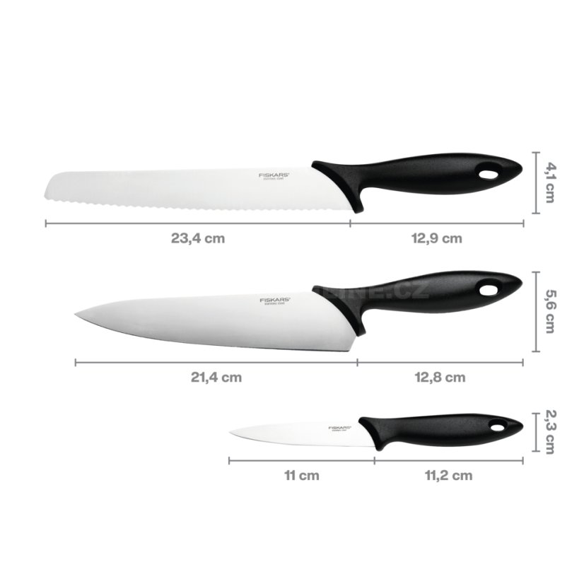 Startovací sada nožů Fiskars Essential