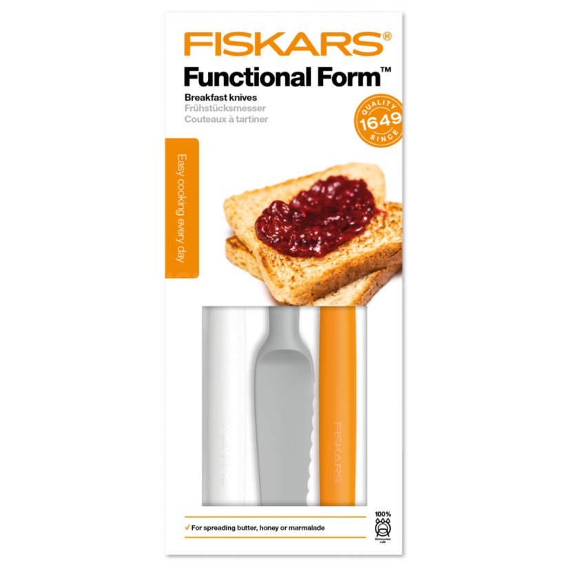 Snídaňové nože Fiskars 3ks