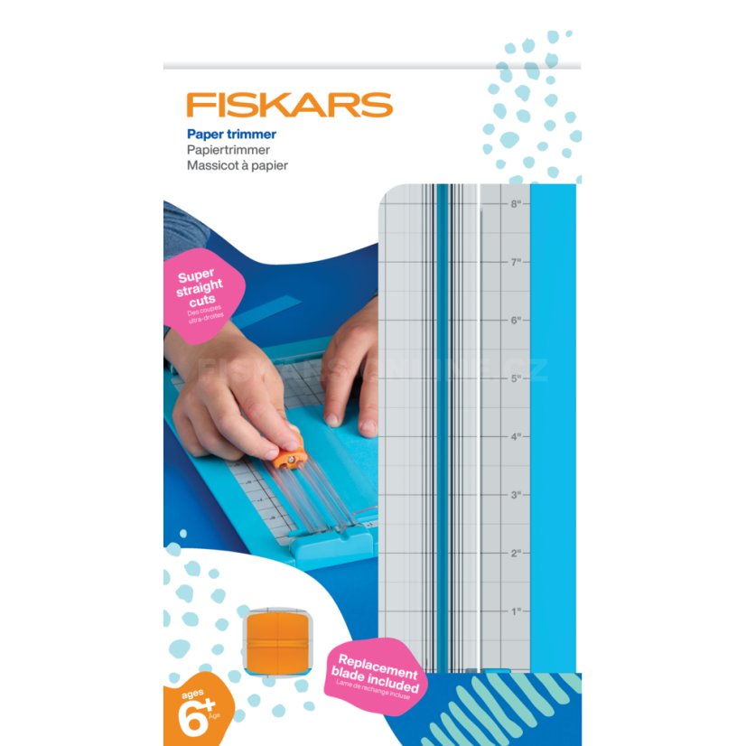 Řezačka papíru Fiskars pro děti