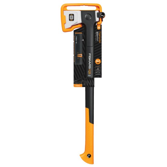 Set sekera Fiskars X28 + bruska Xsharp