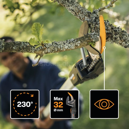 Univerzálne záhradné nožnice Fiskars UPX82