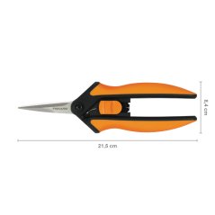 Prostříhavací špičaté zahradní nůžky Fiskars Solid SP130