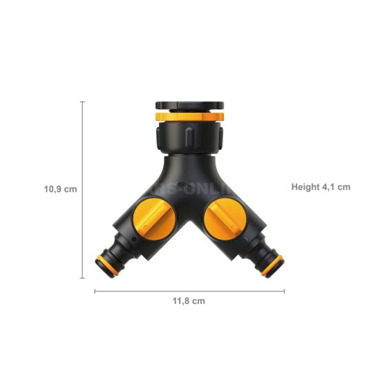 Dvojitá spojka ke kohoutku Fiskars Comfort