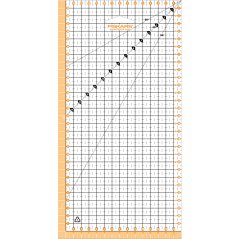 Pravítko na patchwork 15 x 30 cm