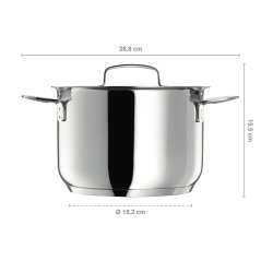 Hrniec Fiskars All Steel s pokrievkou 3,0 l