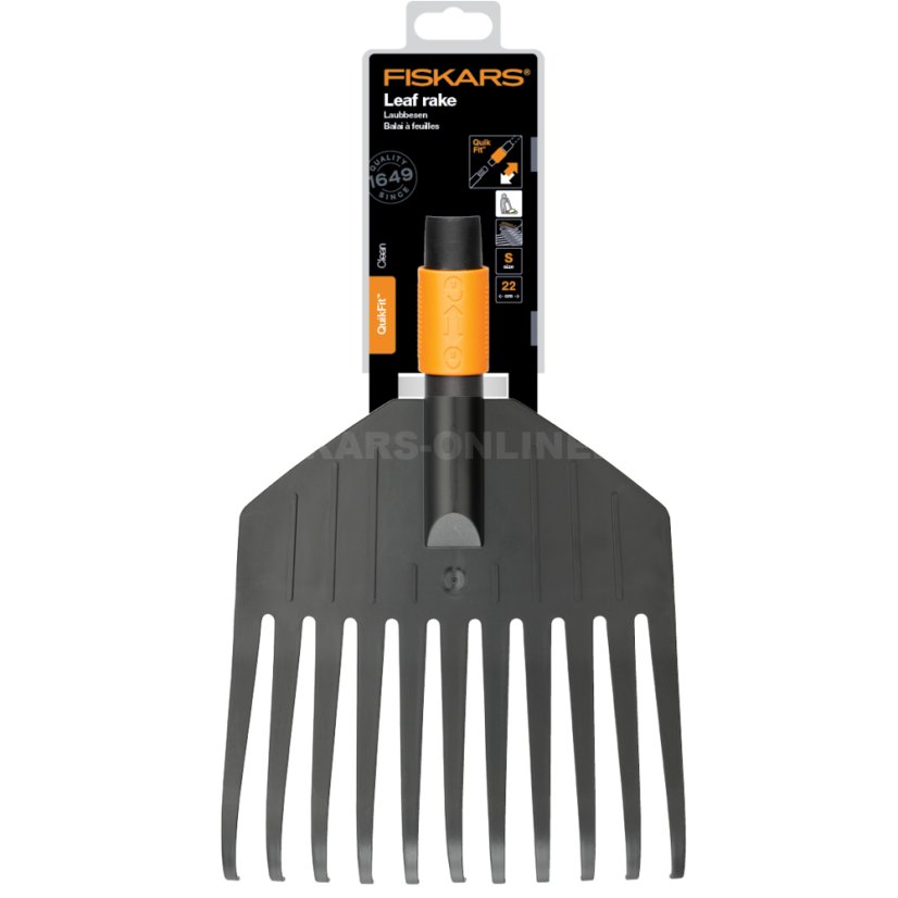 Úzké hrábě na listí Fiskars QuikFit