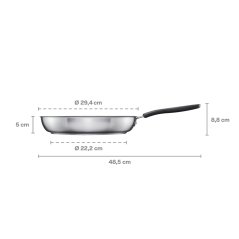 Pánev na smažení Fiskars Functional Form 28 cm