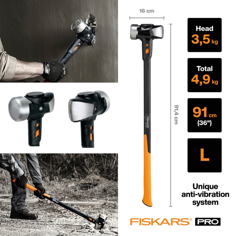 Bourací palice Fiskars L
