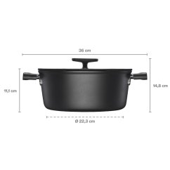 Hrnec Fiskars Hard Face 5,0 l
