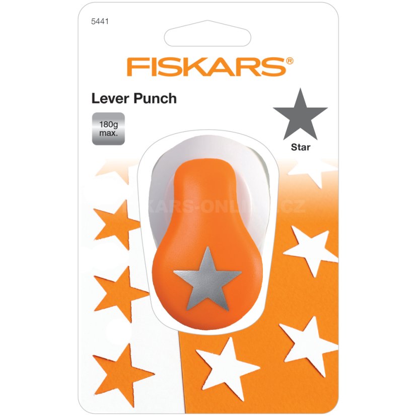 Ozdobná děrovačka Fiskars M hvězda