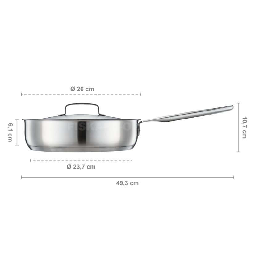 Pánev Fiskars All Steel 26 cm s poklicí