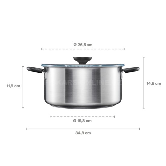 Hrnec Fiskars Functional Form 5,0 l