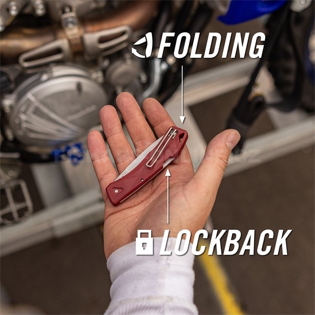 Zavírací nůž Gerber LST Ultra červený