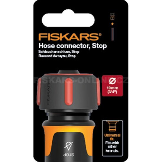 Rýchlospojka Fiskars Comfort STOP 19 mm (3/4”)