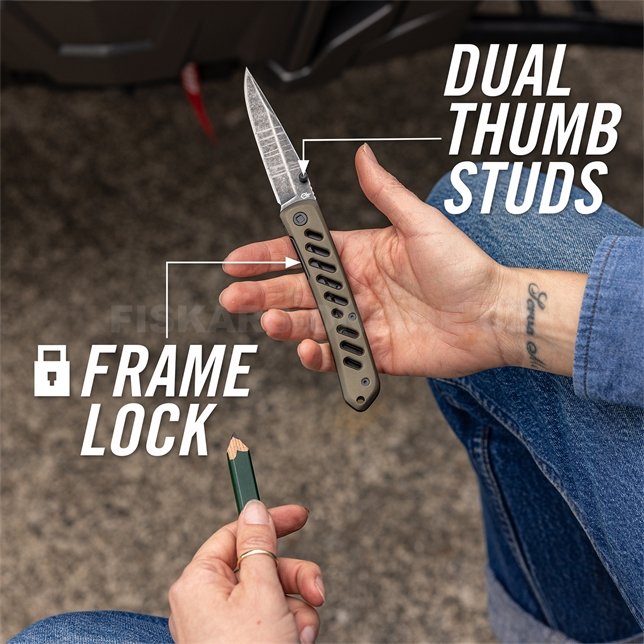 Zavírací nůž Gerber Affirm zelený