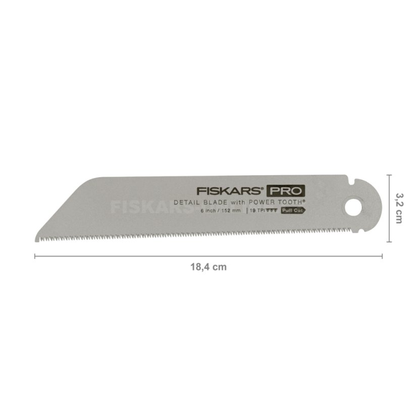 List Fiskars 1062942 pro pilu na dřevo 150 mm