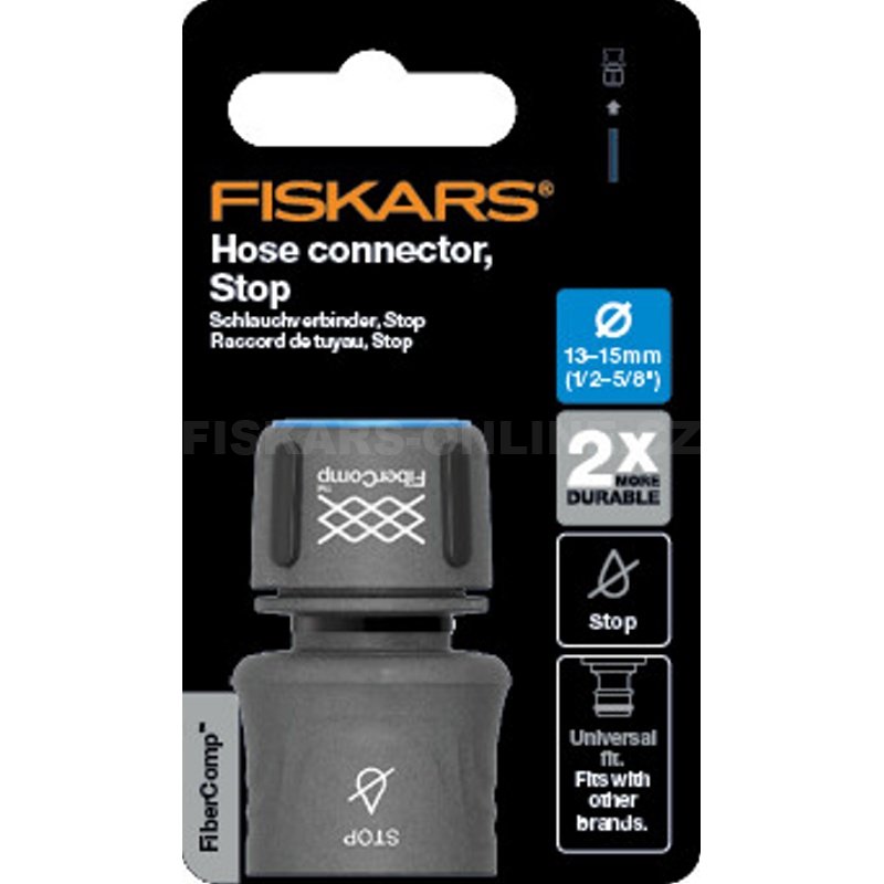 Rychlospojka Fiskars FiberComp STOP 13-15mm (1/2-5/8”)