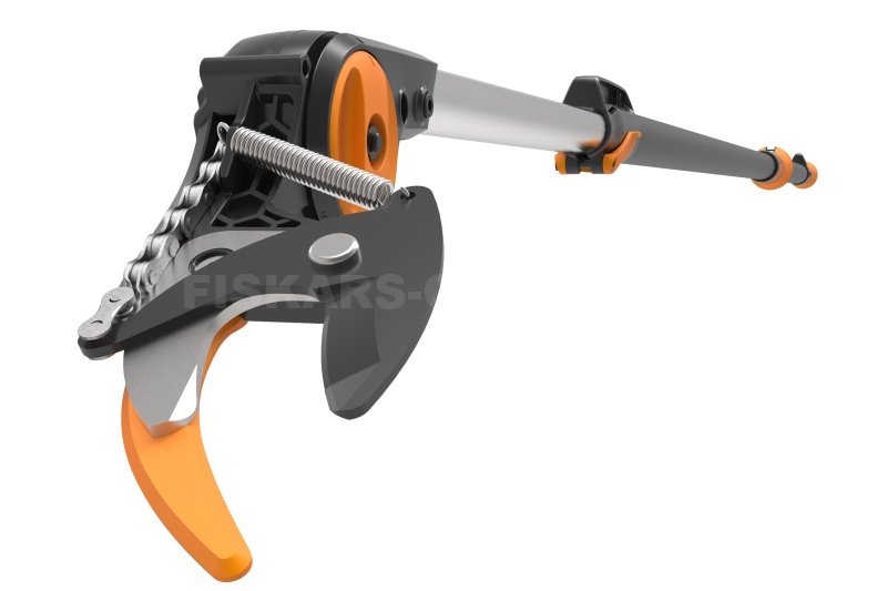 Set teleskopické nůžky na větve Fiskars UPX86 s pilkou