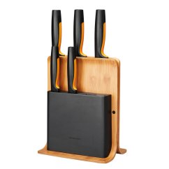 Bambusový blok s pěti noži Fiskars Functional Form™