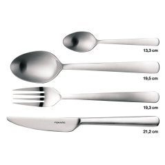 Matná souprava příborů Fiskars 16 ks