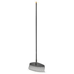 Široké hrable na lístie s násadou Fiskars Solid