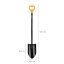 Špicatý rýľ Fiskars Solid™ čepeľ XL 1067517