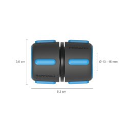 Spojka dvou hadic Fiskars Comfort 13-15mm (1/2-5/8”)