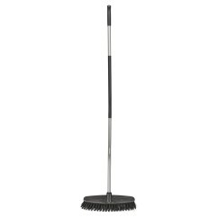Koště se zahnutou násadou Fiskars Ergonomic