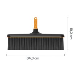 Široké koště Fiskars OneClick