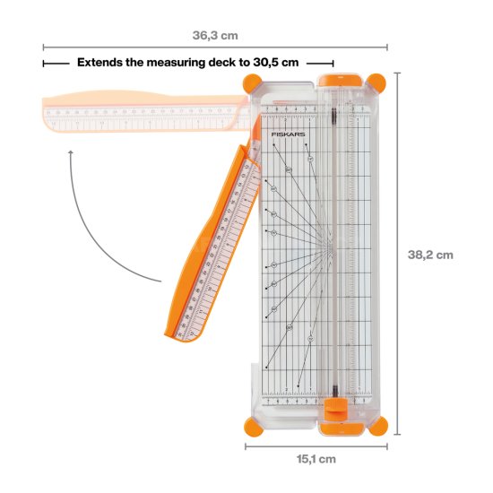 Rezačka papiera Fiskars SureCut 1077799 A4