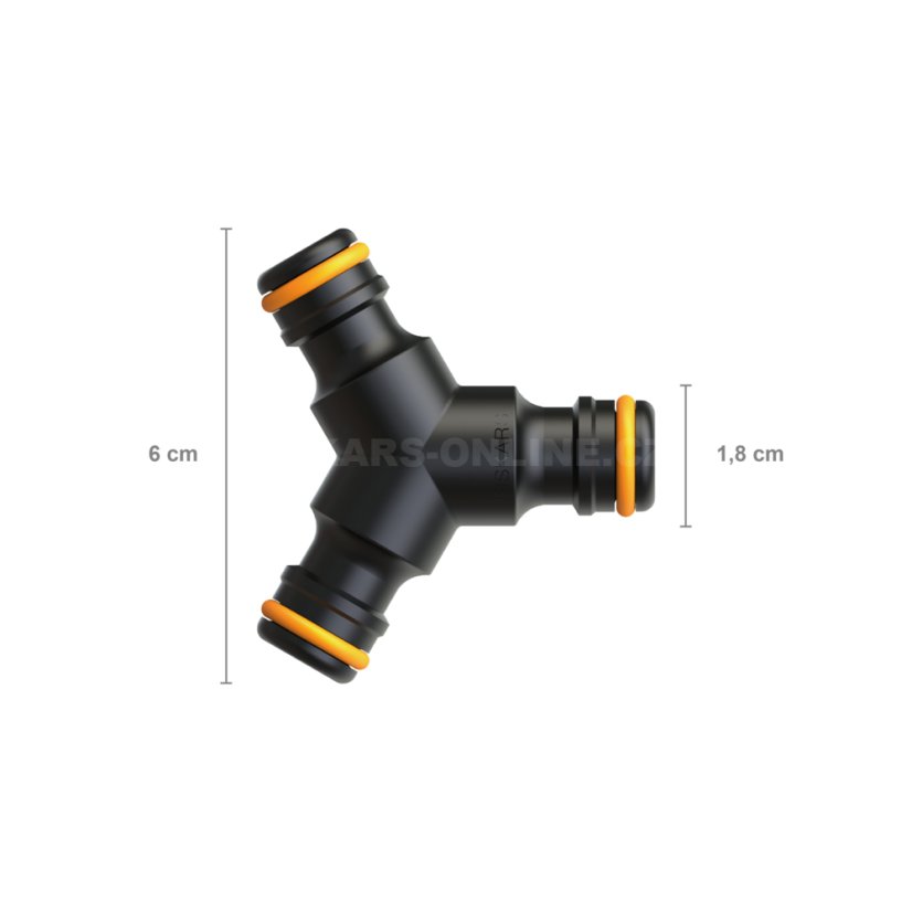 Třícestná spojka Fiskars Comfort
