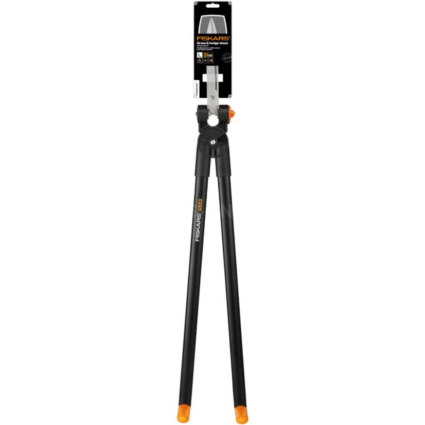 Pákové nůžky na trávu a na živý plot Fiskars GS53