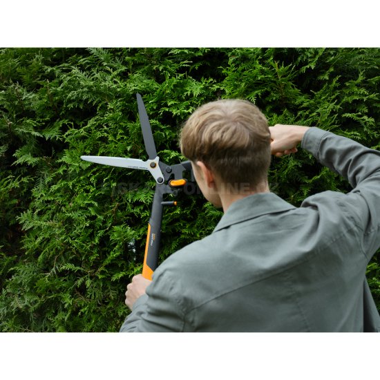 Nůžky na živý plot Fiskars DualAction HSX96