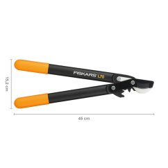 Dvojručné nožnice Fiskars, háková hlava L70