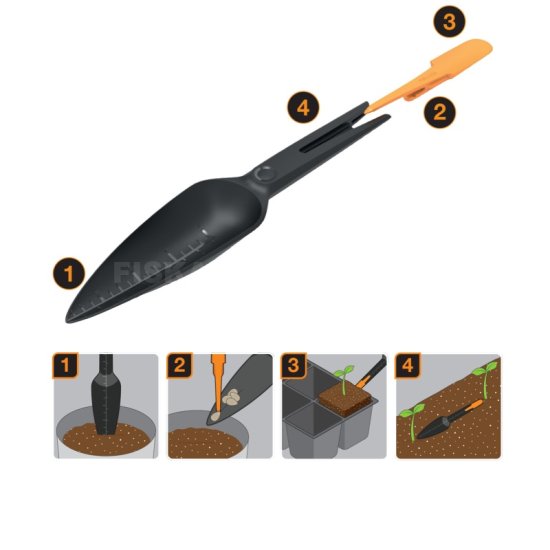 Sadzacia lopatka Fiskars Solid