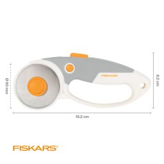 Rezacie koliesko na látku Fiskars Titanium 60 mm