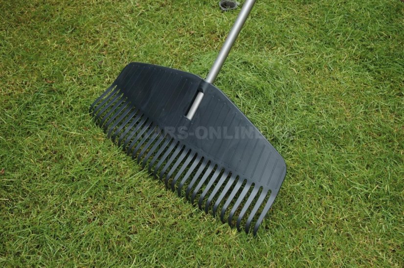 Hrábě na listí 58 cm s násadou