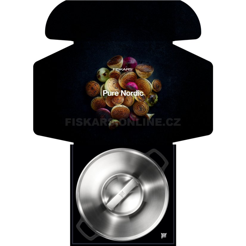 Grilovací litinový hrnec Fiskars Chef