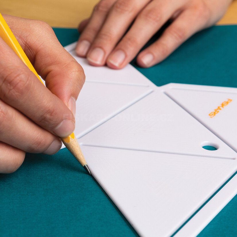 3D šablona Fiskars diamant