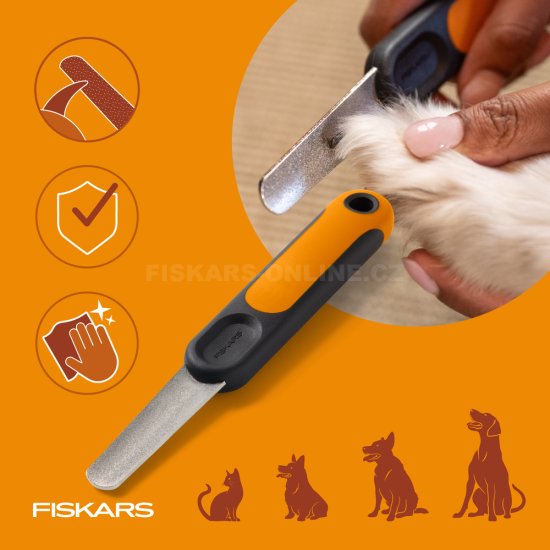 Pilník na drápky Fiskars