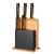 Bambusový blok s piatimi nožmi Fiskars Functional Form™