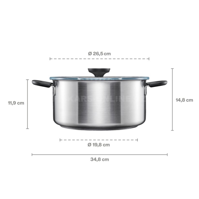 Hrnec Fiskars Functional Form 5,0 l
